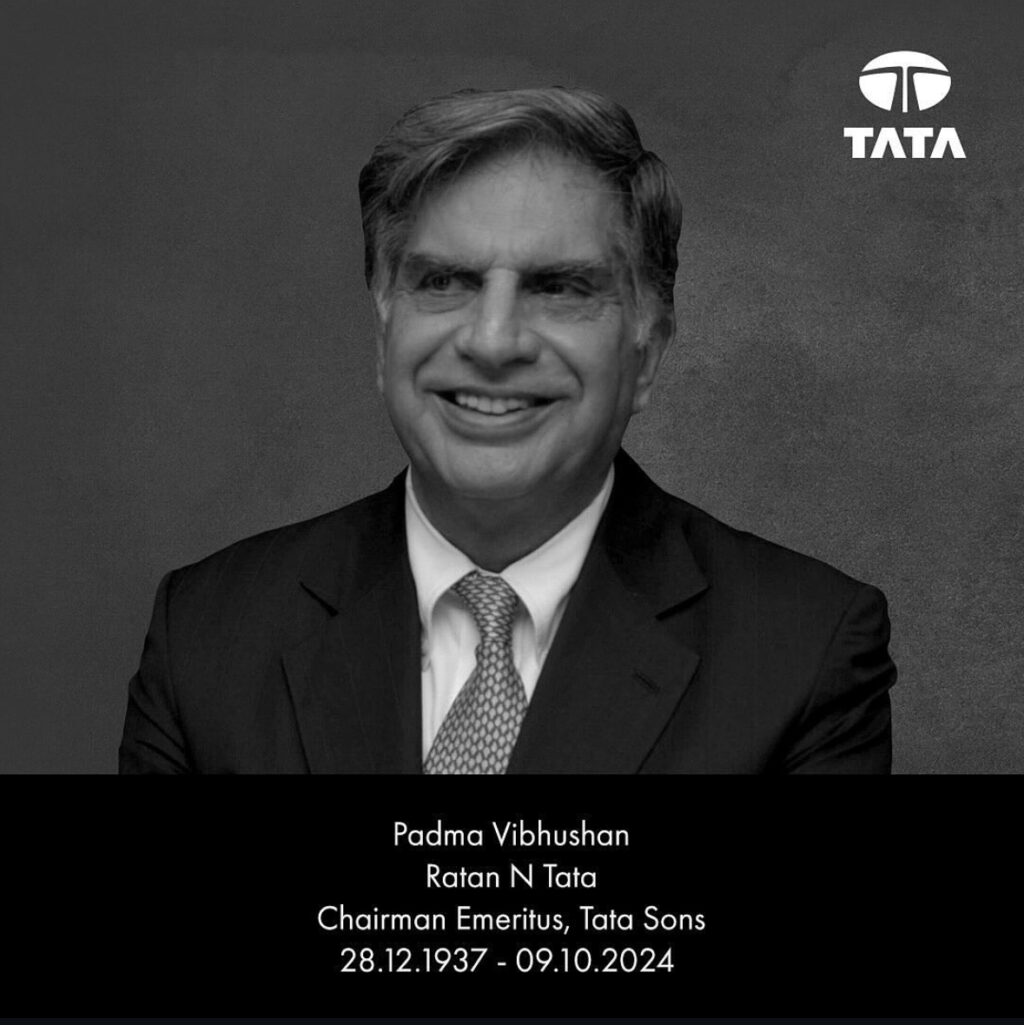 RIP Sir Ratan Tata
