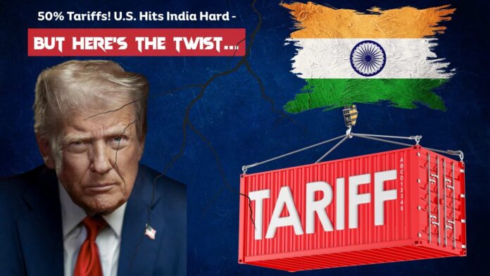 U.S. Imposes 50% Tariffs on Indian Goods